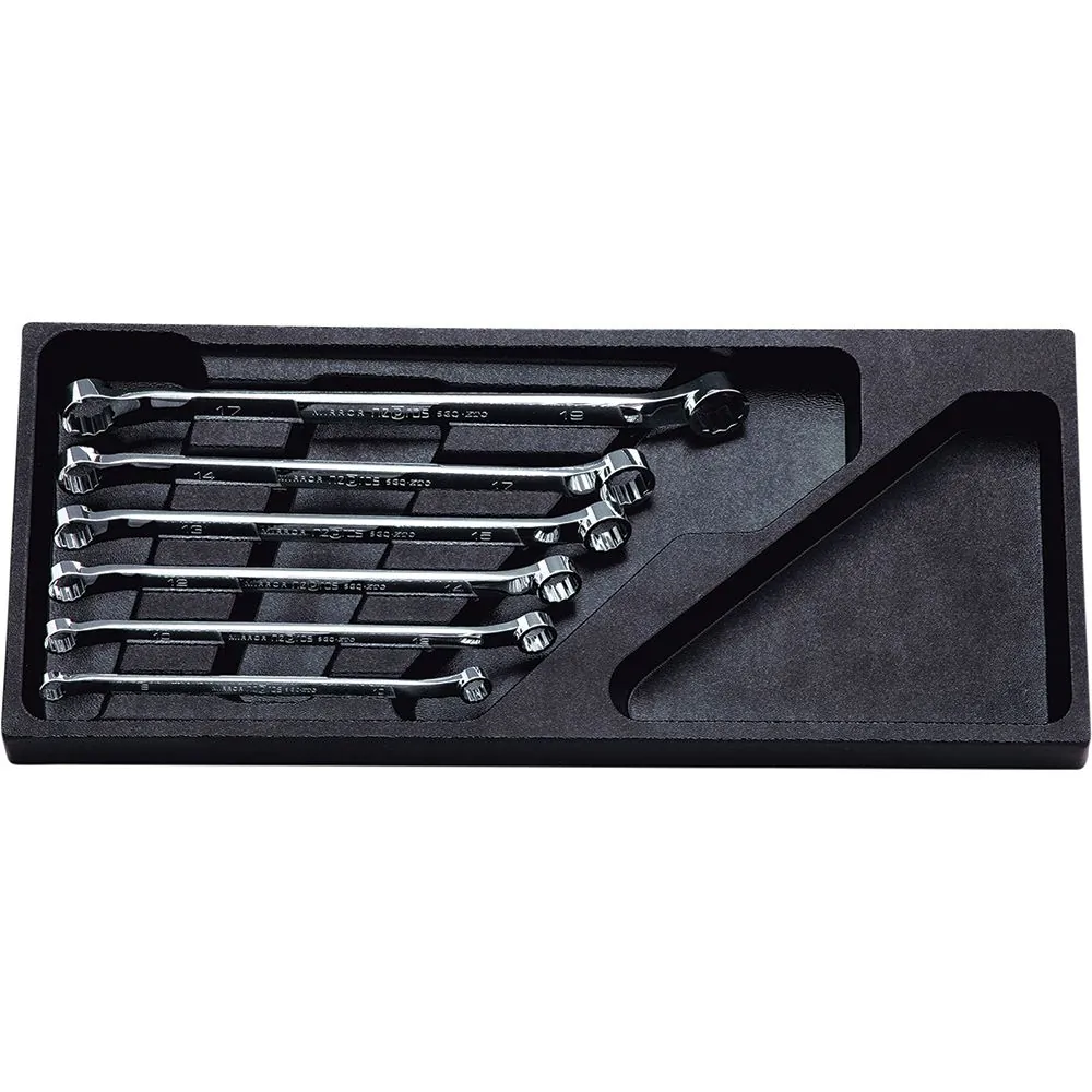 Box End 15° Offset Wrench 6 pc set