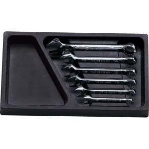 Wrench Set Combination Metric Short 12 pt 6 pc