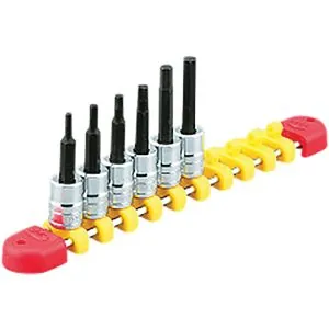 1/4"sq. Hex bit Socket Set (6pcs.)
