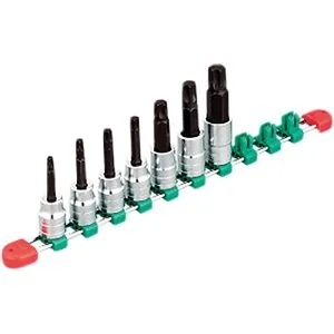 1/2"sq. T-Type Torx Bit SOCKET SET (7pcs.)