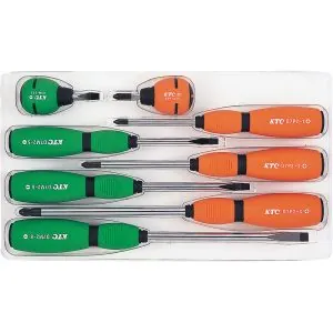 SOFT GRIP SCREWDRIVER SET (8pcs.)
