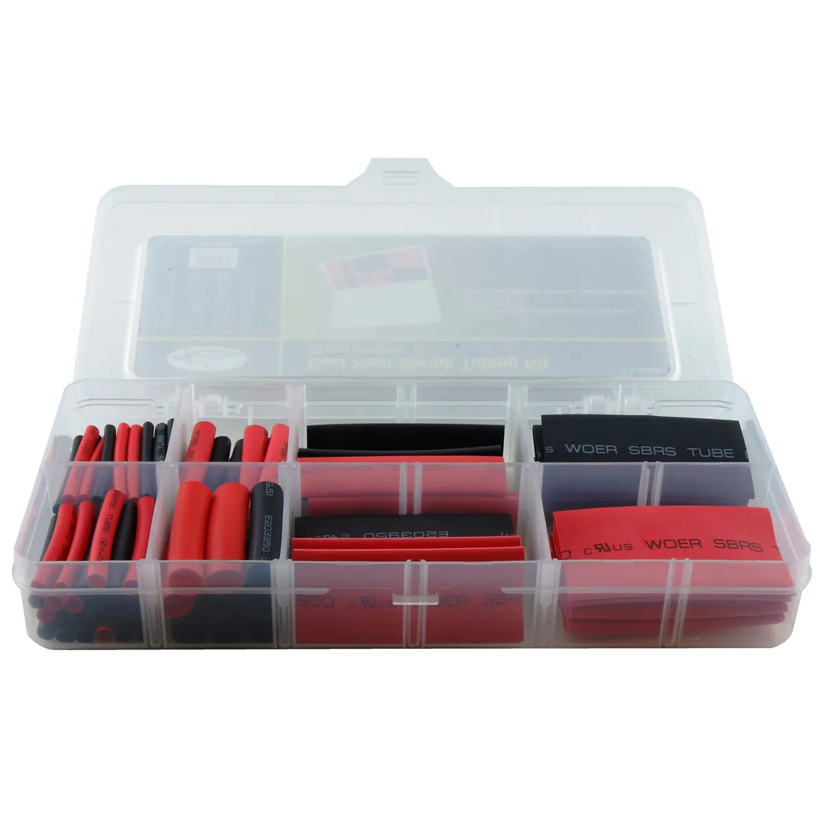 K Tool International Heat Shrink Tube Assortment Dual-Wall - 105 Pieces