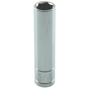 K Tool International 5/16 " X 1/4 " DR 6-PT SAE DEEP C