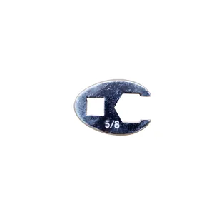 K Tool International Wrench 5/8 Inch Flare Nut Crowfoot 6 Point 3/8 Drive