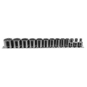 K Tool International 13-PIECE 3/8 " DR 12-PT SAE SHA