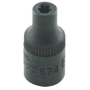 K Tool International E4 X 1/4 " DR EXTERNAL TORQ SOC, EACH