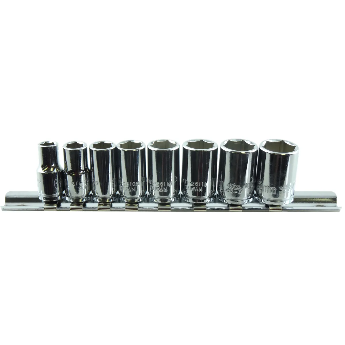 K Tool International SOC SET 1/4" DR 8 PC MM