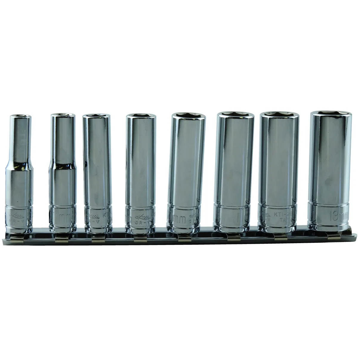 K Tool International SOC SET 1/4" DR 8 PC MM DEEP