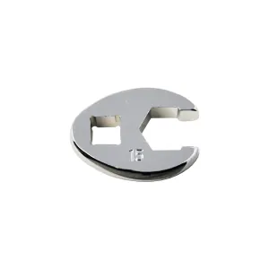 K Tool International Wrench 15mm Flare Nut Crowfoot 6 Point 3/8 Drive