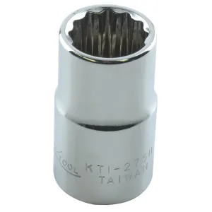 K Tool International SOC 11MM 3/8D 12PT SHORT