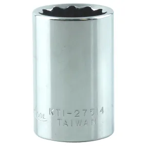 K Tool International SOC 14MM 3/8D 12PT SHORT