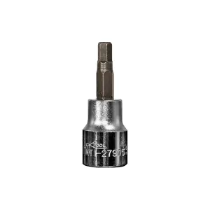 K Tool International BITSOC 5MM 3/8D HEX