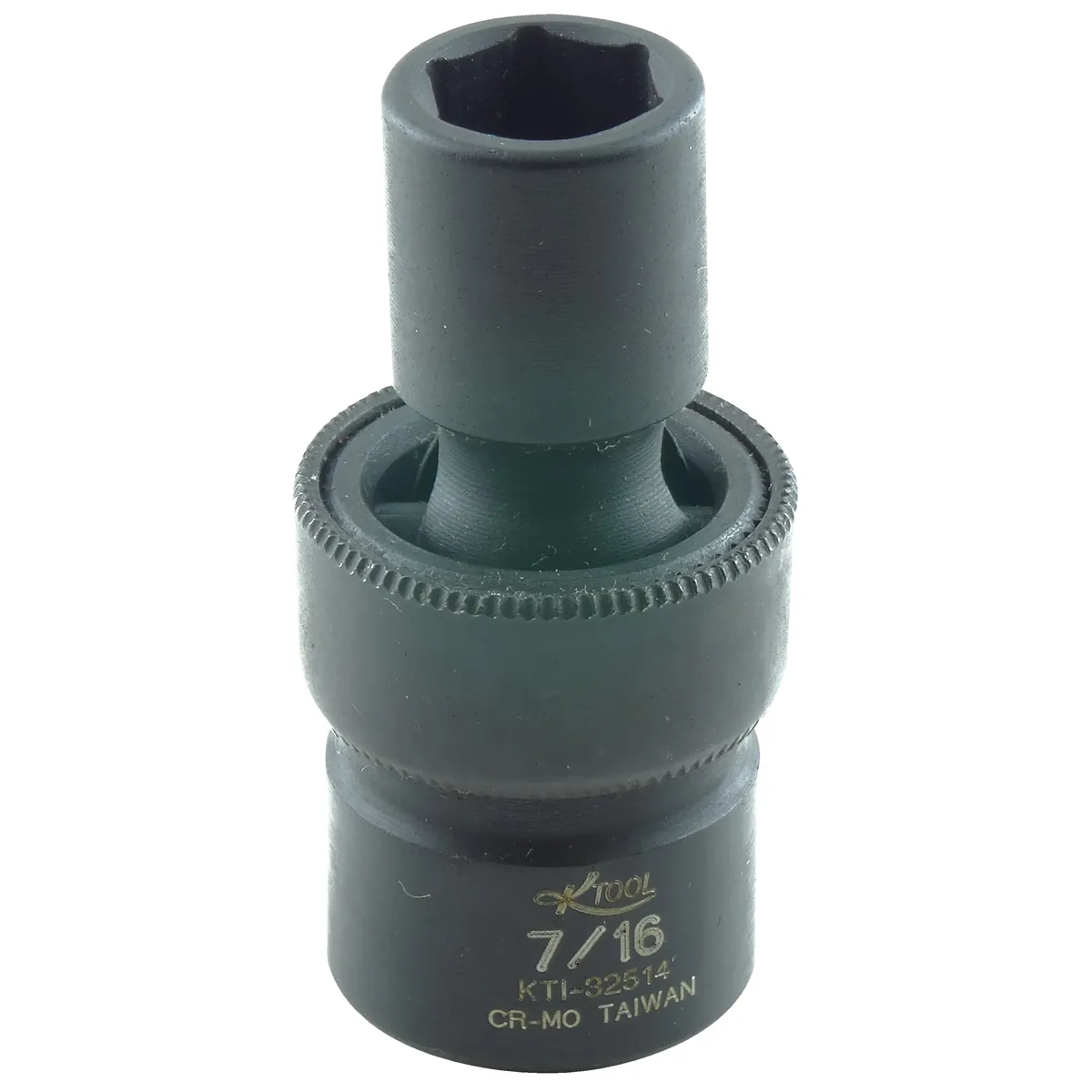 K Tool International SOC 7/16 3/8D IMP UNIV 6PT SHORT