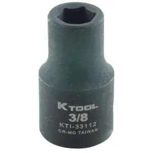 K Tool International SOC IMP SAE 1/2 DR 3/8"