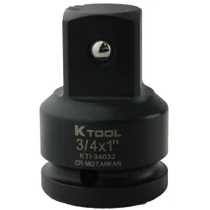 K Tool International SOC ADAPTOR IMP 3/4" FEMALE 1" MALE