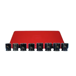 K Tool International Socket Set Impact SAE 3/4 Inch Drive 8 Piece