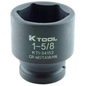 K Tool International SOC 1-5/8 3/4D IMP 6PT SHORT