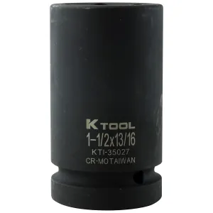 K Tool International SOC 13/16 1"D BDD WHL IMP SQ 4PT