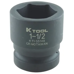 K Tool International SOC 1-1/2 1"D IMP 6PT