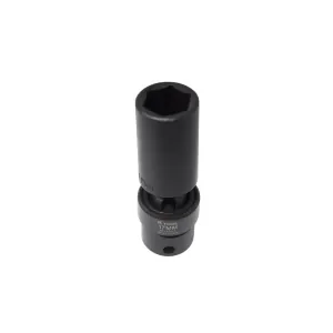 K Tool International Socket Impact Flex 17mm 3/8 in. Dr Deep