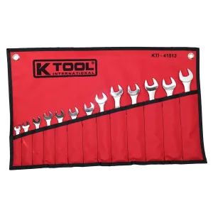 K Tool International Wrench Set Combination 13 Piece Metric