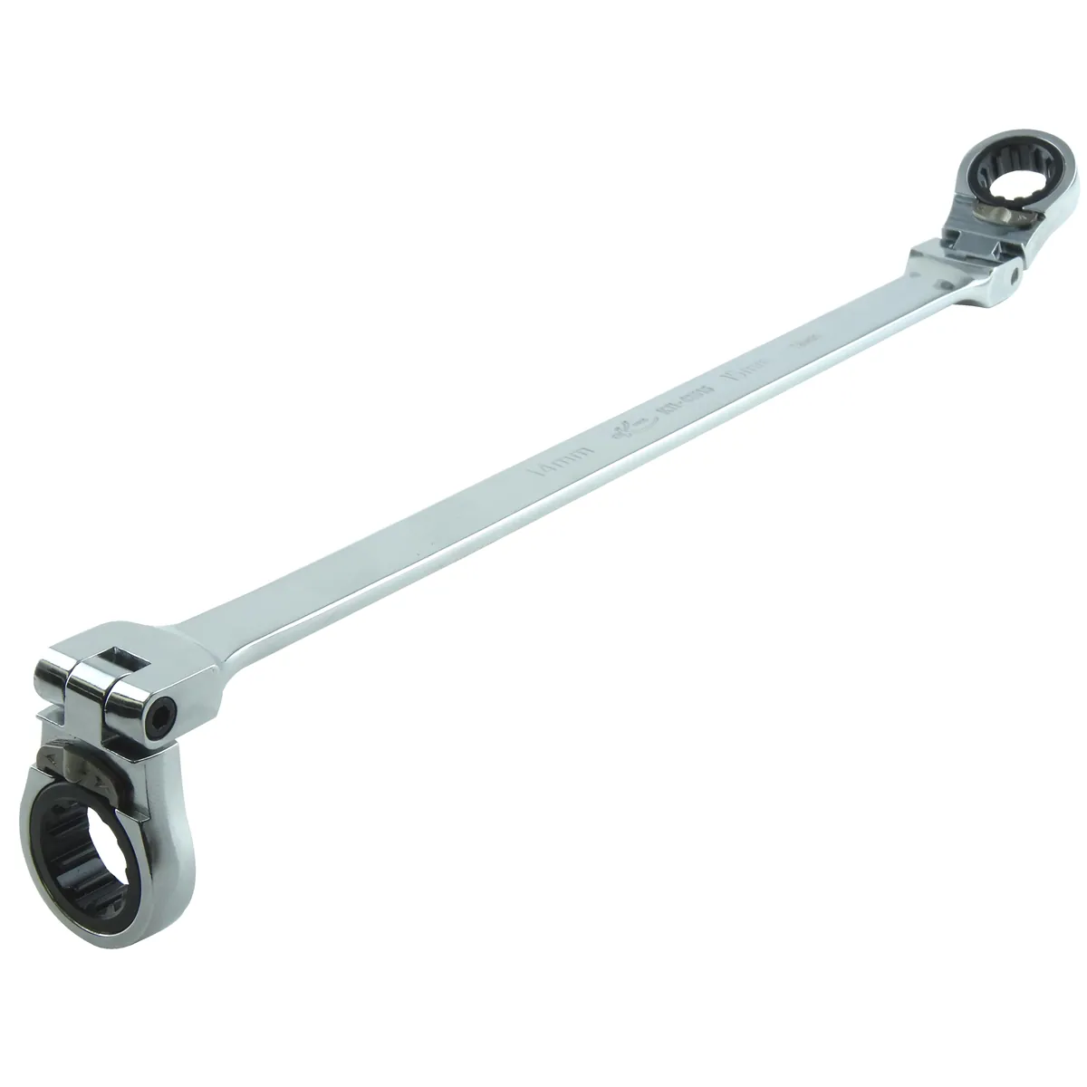 K Tool International Wrench Metric XL Double Box Ratcheting 14mm -15mm