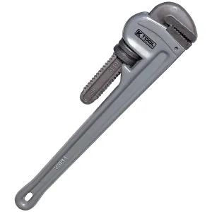 K Tool International Pipe Wrench 18 Inch Aluminum