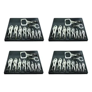 K Tool International Pliers Set 10 pc Locking 4-Pack