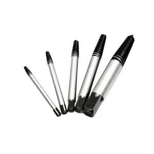 K Tool International Extractor Set Damaged Screw 5 Piece Spiral
