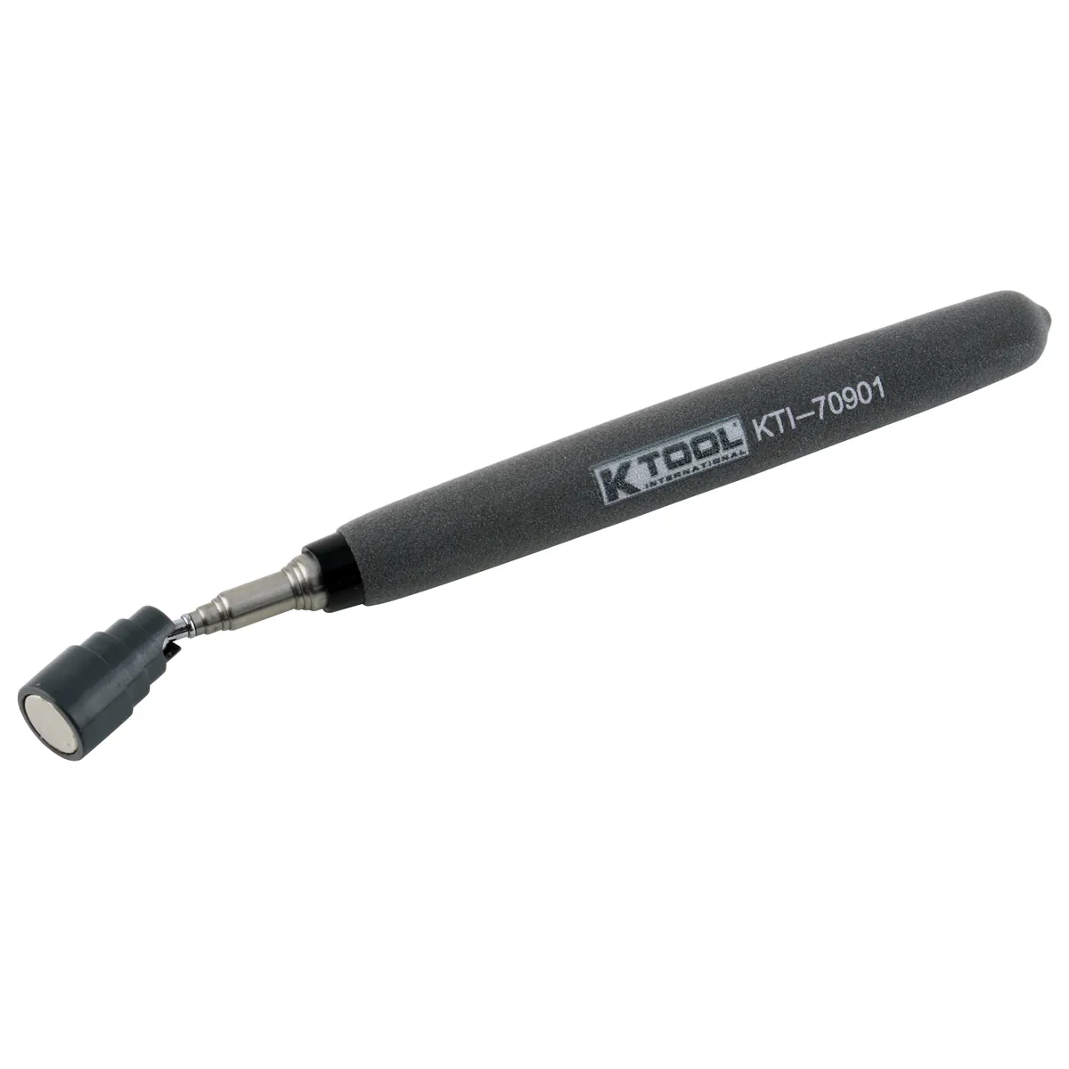 K Tool International Swivel Head Telescopic Magnetic Retriever, 14 lb.