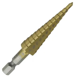 K Tool International Step Drill Bit 1/8"-1/2"