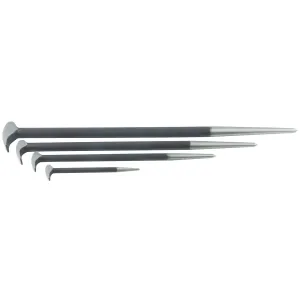 K Tool International Pry Bar Set 4 Piece Bent End