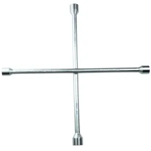 K Tool International Lugnut Wrench 18" 4 Way SAE/Metric Combo