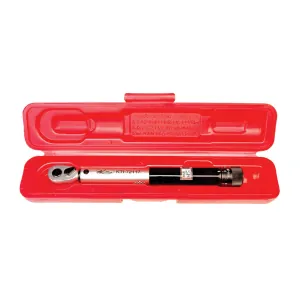 K Tool International Torque Wrench 1/4 Inch Drive 30-150 Inch/Pounds