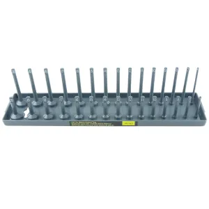 K Tool International Socket Holder 3/8 in. Dr MM Gray