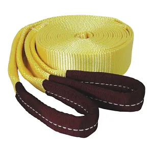 K Tool International Tow Strap With Looped Ends 2in. x 20ft. 15,000 lbs