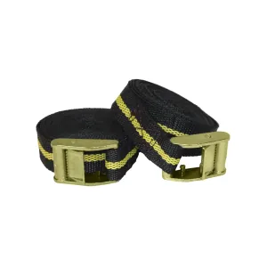 K Tool International Tie Down Cam Buckle 2/PK 1" x 13' - 900LB. 2/PK