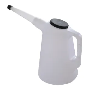 K Tool International Plastic Measure Flex Spout with Dust Cap 6 Quart