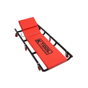 K Tool International Creeper 40 Inch Metal Frame Adjustable Headrest