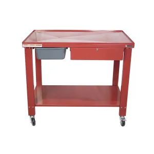 K Tool International Work Table Mobile Tear Down Cart 48 x 32 in.