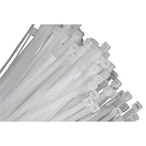K Tool International Cable Zip Tie 14 in. Natural 100/Pack 50 lb. Tensile