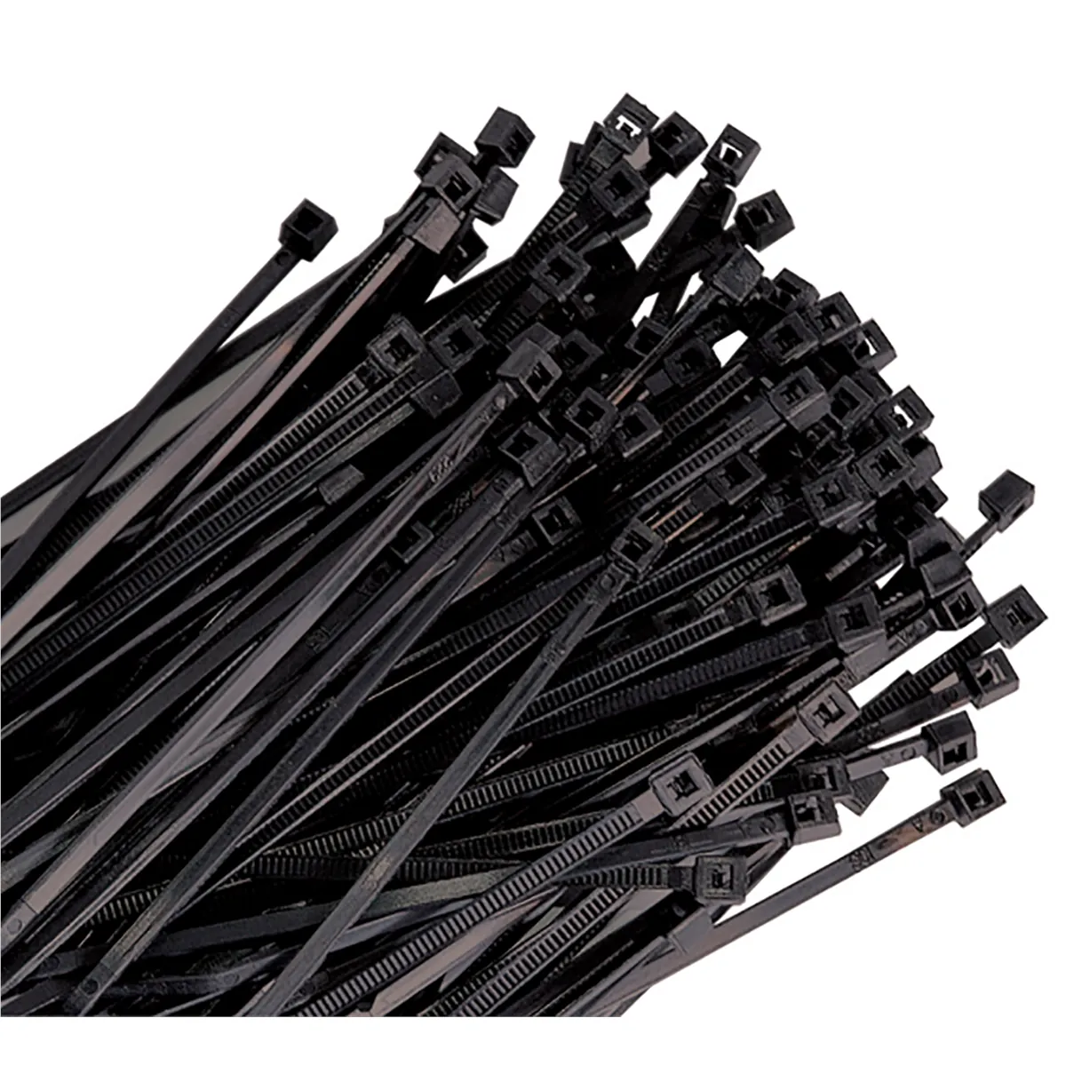K Tool International Cable Zip Tie 11 Inch Black 100/Pack 50 Pound Tensile