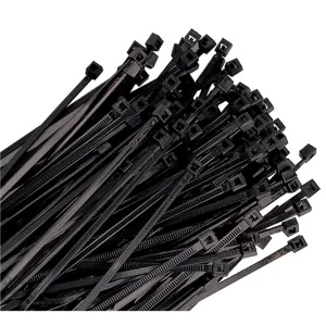K Tool International Cable Zip Tie 24 In. Black 50 Pack