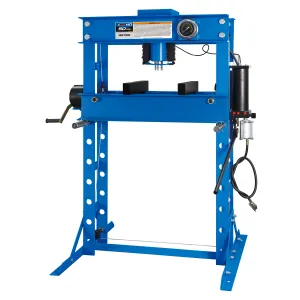 K Tool International Shop Press 50 Ton Air/Hydraulic