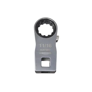 K Tool International Ratcheting Crowfoot Wrench 11/16 Inch 3/8 Inch Drive