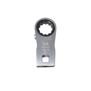 K Tool International Ratcheting Crowfoot Wrench 3/4 Inch 3/8 Inch Drive