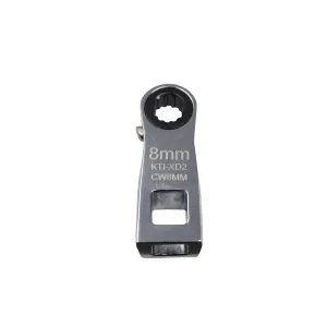 K Tool International Ratcheting Crowfoot Wrench 8mm 3/8 Inch Drive