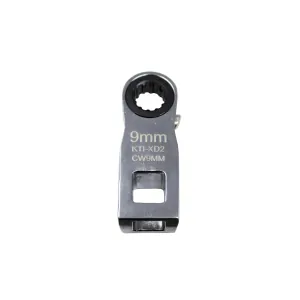 K Tool International Ratcheting Crowfoot Wrench 9mm 3/8 Inch Drive