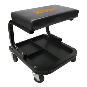 K Tool International Mechanic's Seat w/ Plastic Tool Tray