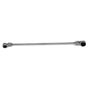K Tool International Wrench 8mm x 10mm Metric Ratcheting Reversible Double Box Universal Spline 90 Tooth